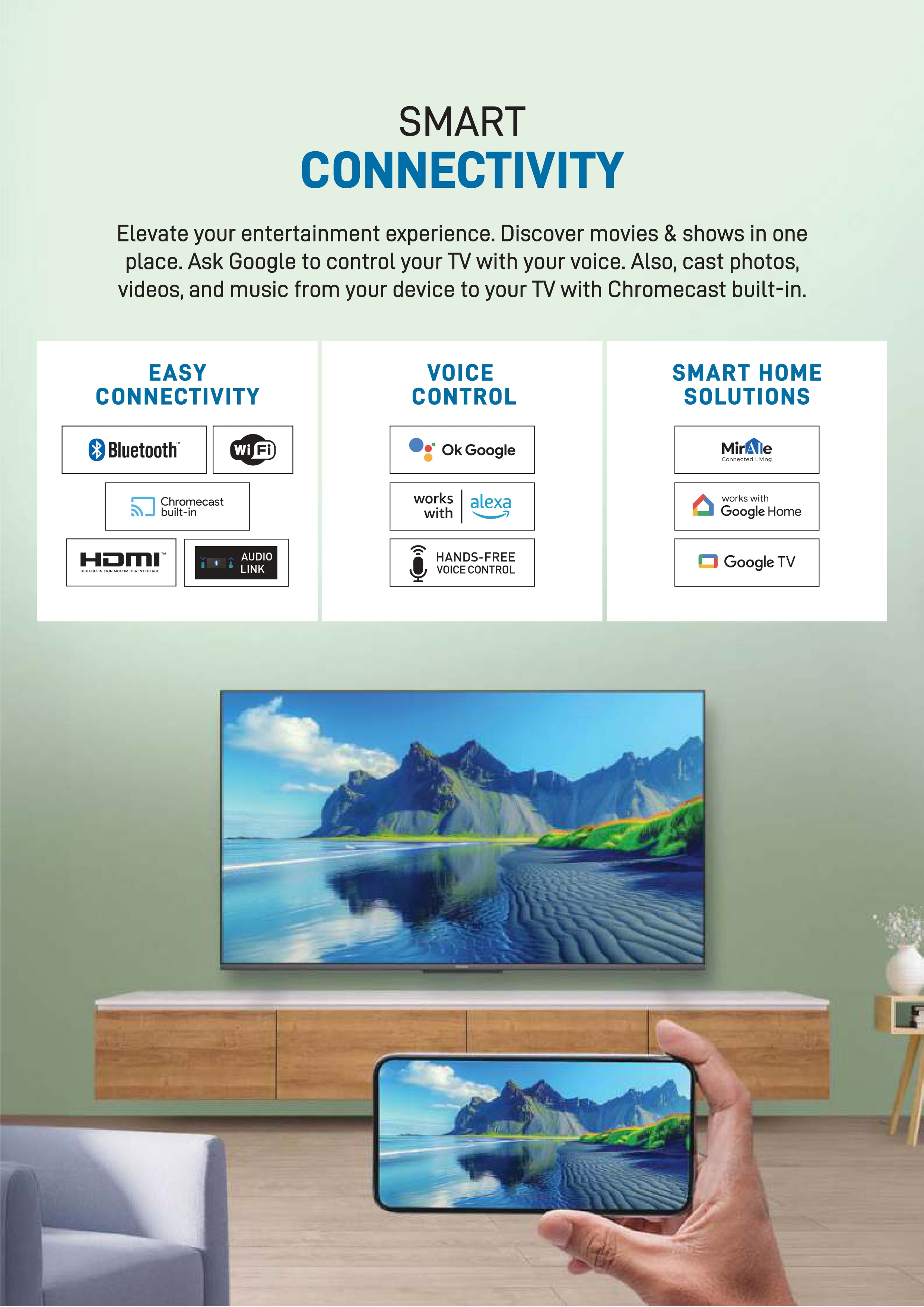 32” LED SMART VOICE ASSISTANCE RC WITH BLUETOOTH PREMIUM WebOS TV LIV 32 WebOS