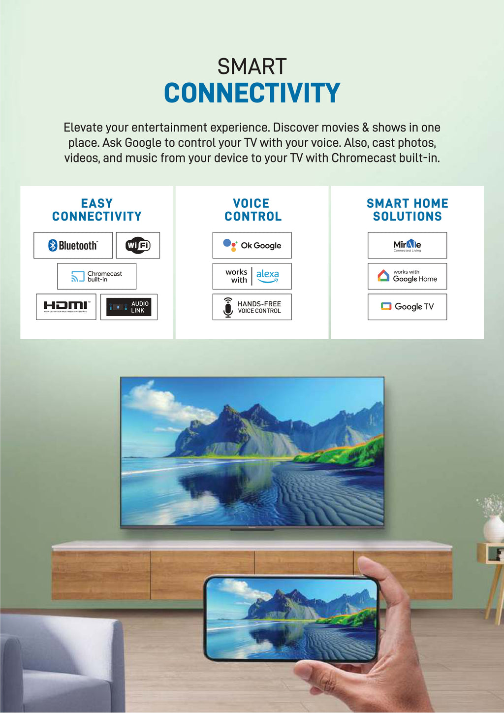 43"SMART VOICE ASSISTANCE RC WITH BLUETOOTH PREMIUM WebOS LIV 43 WebOS